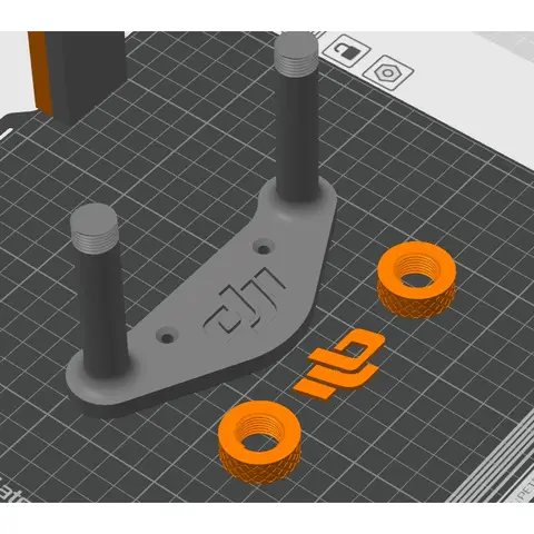 DJI 無人機壁掛架｜Air / Mavic / Mini 系列通用展示收納掛架（細節圖 3）