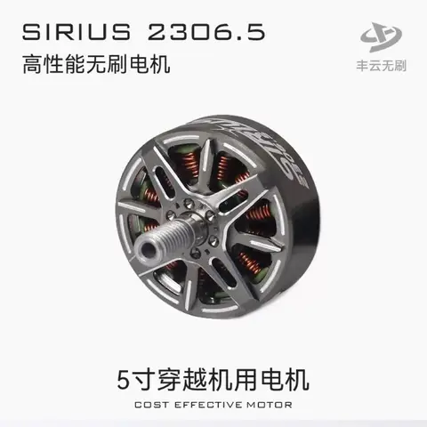 SIRIUS 天狼星 2306.5 1860KV 無刷電機 5吋穿越機電機 FPV Freestyle 競速 花飛 6S（細節圖 1）