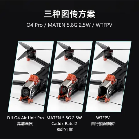 GEPRC MOZ7 V2 O4 Pro 7吋長航程穿越機 FPV DJI O4 Pro 遠航空拍 Long Range（細節圖 2）