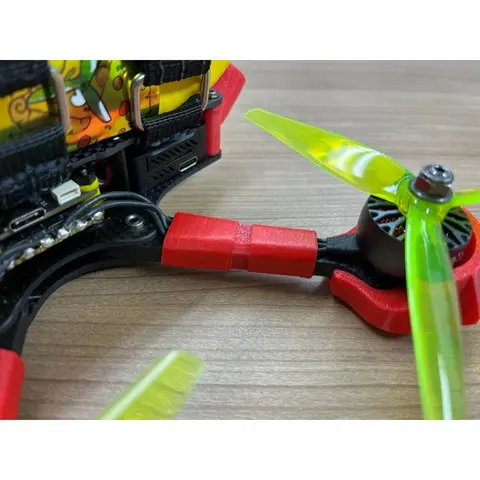 客製化顏色itsFPV ERA 機架 TPU 全套配件｜FPV花飛專用｜機臂腳墊・電線護套・ELRS天線座・圖傳天線（細節圖 3）