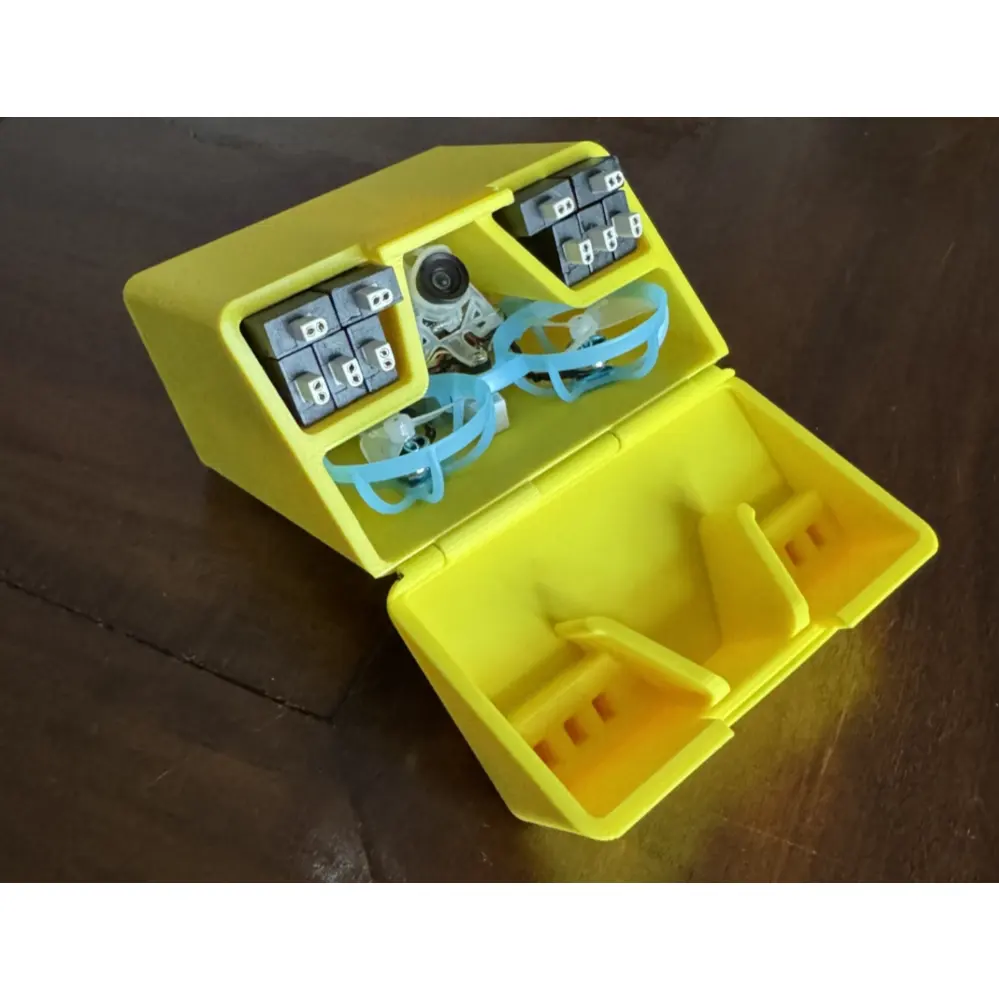 微型穿越機收納盒 65mm 75mm 通用 Air65 Air75 無人機硬殼保護盒 FPV配件 betafpv air（主圖）