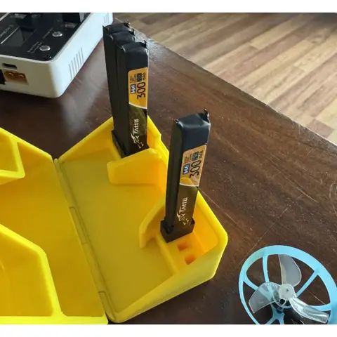 微型穿越機收納盒 65mm 75mm 通用 Air65 Air75 無人機硬殼保護盒 FPV配件 betafpv air（細節圖 3）