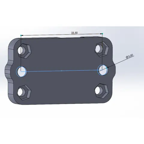 MTF-01 光流器 TPU外殼 保護罩 適用SpeedyBee Mario5 / Mario8 穿越機 25.5mm固（細節圖 2）