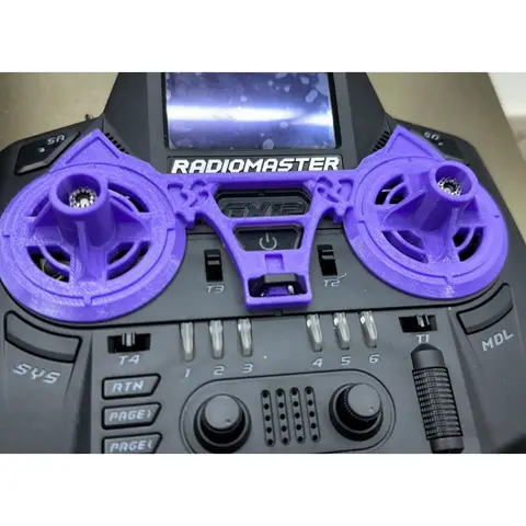 RADIOMASTER GX12 專用提把＆支架套件 攝影相機支架＋桌面腳架＋搖桿保護罩 3D列印改裝配件 一站升級（主圖）