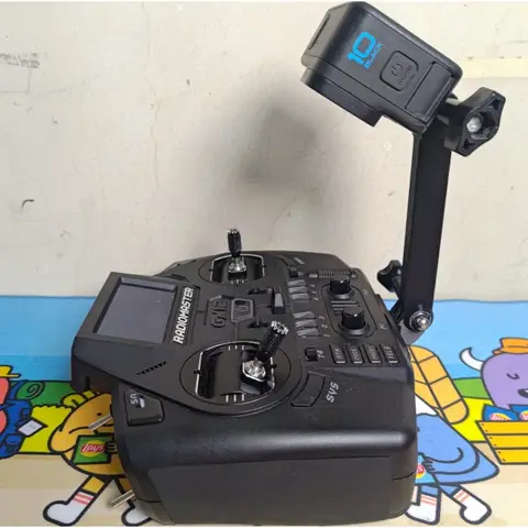 RADIOMASTER GX12 專用提把＆支架套件 攝影相機支架＋桌面腳架＋搖桿保護罩 3D列印改裝配件 一站升級（細節圖 6）