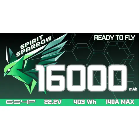 靈雀 Spirit Sparrow FPV遠航電池｜6S2P / 6S3P / 6S4P 長航專用鋰電組｜（細節圖 2）