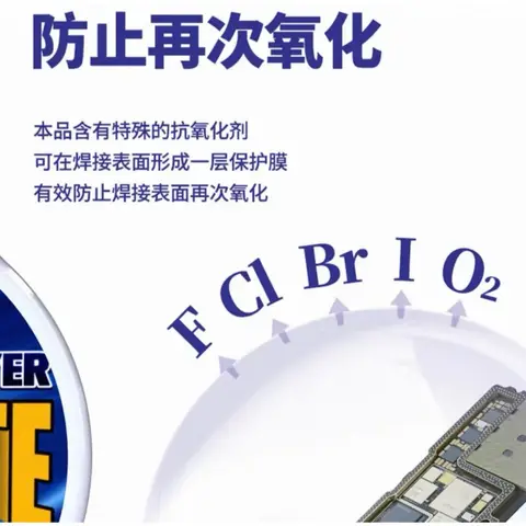 電烙鐵 強力抗氧化助焊膏 針筒裝 無鉛環保 無刺激氣味 電子維修焊接適用（細節圖 2）