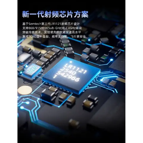 電翼動力 GEPRC LINKFLOW 雙頻高頻頭 915M/2.4G 1W LR1121 JR槽 FPV穿越機（細節圖 7）