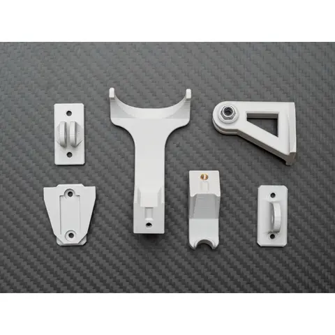 DJI Goggles 3 戰術頭盔安裝座 TAC Helmet Mount Wilcox L4/G24介面 3D列印（細節圖 2）