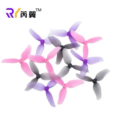 FPV 穿越機 螺旋槳 45mm 三葉槳 R45mm 1.5mm軸孔 RUIYI Tiny Whoop 無刷 空拍機槳葉（主圖）