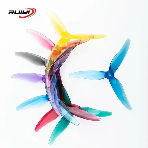 RUIYI R5146 三葉槳 5吋FPV穿越機螺旋槳 競速花飛通用 超耐炸高效率 多色可選 5吋機專用槳葉（主圖）