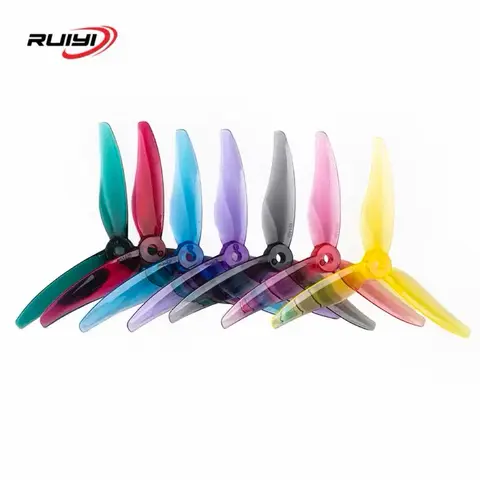 RUIYI R5146 三葉槳 5吋FPV穿越機螺旋槳 競速花飛通用 超耐炸高效率 多色可選 5吋機專用槳葉（細節圖 2）