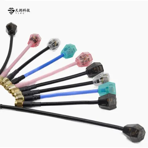 TJRC天劍 5.8G沉金天線 O4 Pro圖傳穿越機棒棒糖 SMA公頭 圓極化高增益 遠距穿牆（主圖）
