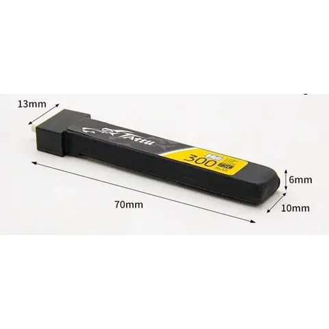 機鋰電池 BT2.0插頭 格氏 1S 3.8V 300mAh 75C Tinywhoop專用 微型穿越機電池 室內競速（細節圖 2）