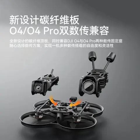 BETAFPV Pavo20 Pro II FPV穿越機 DJI O4 O4 Pro 2吋 Cinewhoop 圈圈機（細節圖 1）
