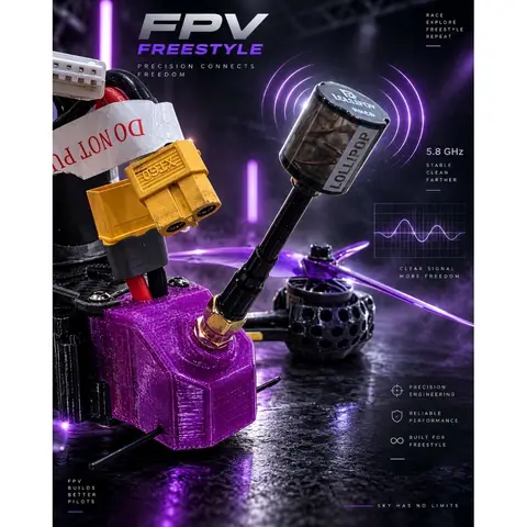 幻 HUAN 5吋 FPV穿越機 花飛機 Freestyle F722 2207 1950KV 6S DJI O4（細節圖 4）