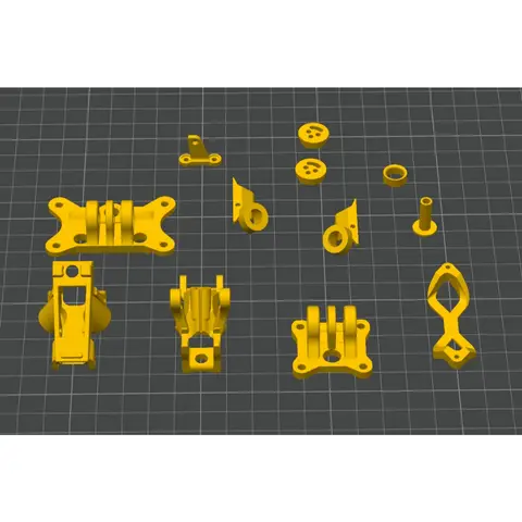 SpeedyBee BEE35 原廠3D列印套件｜全套機架 3D列印配件（主圖）
