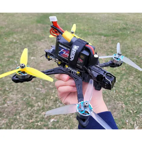 Bee25 模組化 O3/O4 Pro 適配器 適用 Geprc Mark5 3D 無需改碳板（細節圖 1）