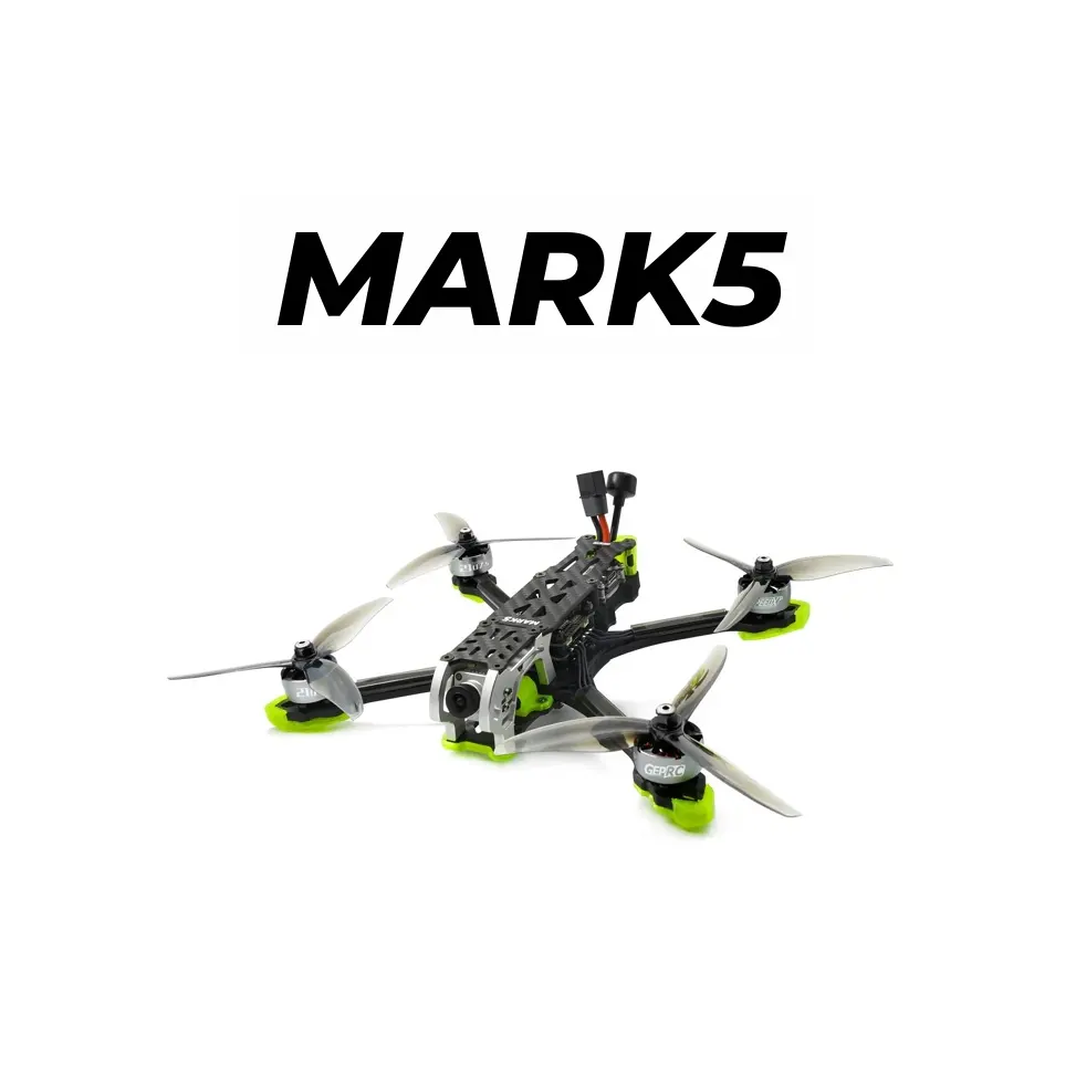 GEPRC Mark5 專用 3D列印改裝套件｜GoPro支架｜天線固定座｜GPS托架｜避震腳墊｜穿越機升級配件（主圖）