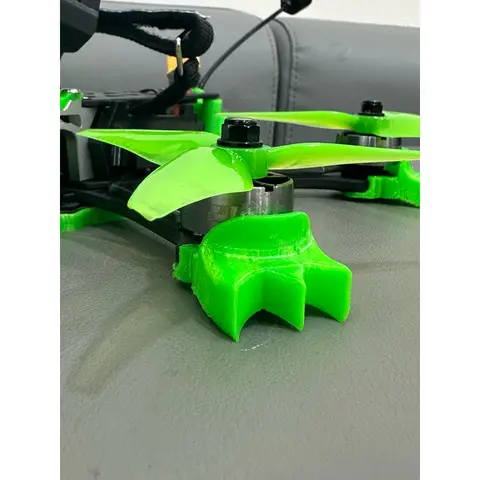 GEPRC Mark5 專用 3D列印改裝套件｜GoPro支架｜天線固定座｜GPS托架｜避震腳墊｜穿越機升級配件（細節圖 3）