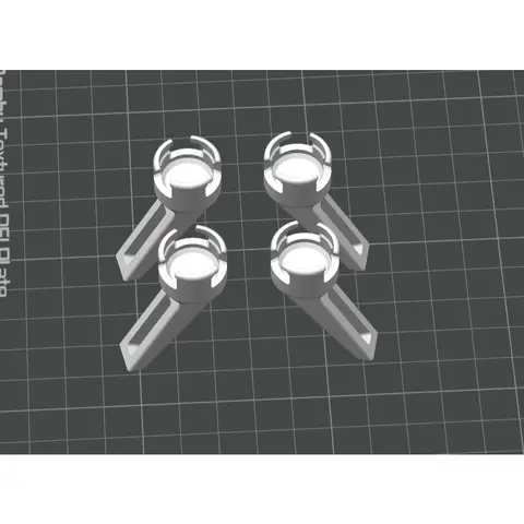 DJI NEO 降落腳墊 TPU緩衝腳架 降落保護墊 穿越機防震支撐腳 改裝升級配件（細節圖 1）