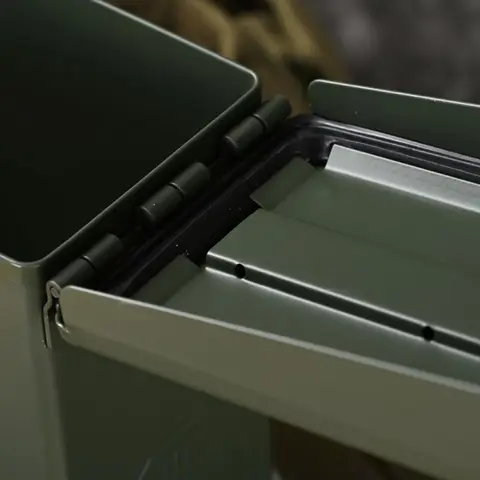 高強度碳鋼三防箱 中號車載工具箱/電池保險箱 防潮阻燃抗衝擊 適合無人機鋰電池收納/摩托車邊箱儲物（細節圖 5）