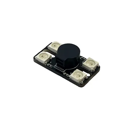FPV 蜂鳴器 LED 模組 二合一 尋機 蜂鳴器 WS2812 燈條 Betaflight 可編輯 穿越機 飛控配件（細節圖 2）
