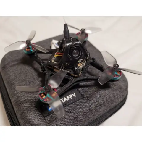 Tinywhoop 65～80mm 機架＆強化件 3D列印碳纖8% 微型穿越機機架 增強保護件/機臂補強/電池托架（細節圖 3）