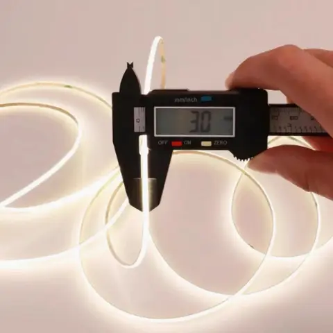 FPV COB燈條 3mm超細 5V LED燈帶 穿越機氛圍燈 無人機改裝燈條 高亮柔光 自帶背膠 冷光燈條（細節圖 2）