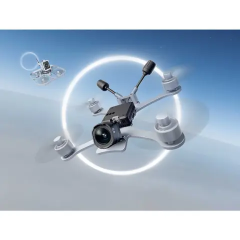 DJI O4 AIR UNIT 專用 鏡頭減震／保護套／天線固定件｜FPV 穿越機改裝配件｜分頭行動（主圖）