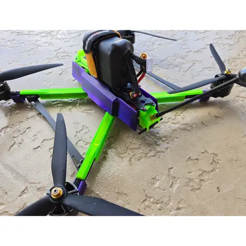 MARK4 V2 10吋 全套打印件｜專用保護件 TPU套件 機臂保護 機頭防撞 穿越機配件（細節圖 4）